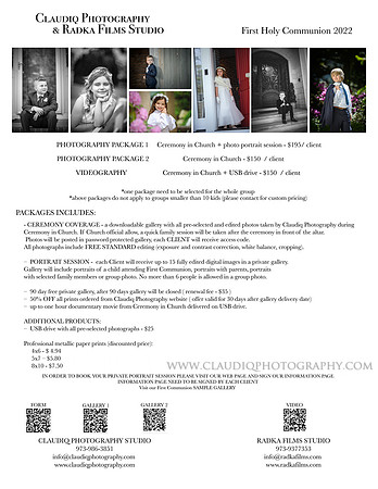 Claudiq & Radka First Communion 2022 NEW